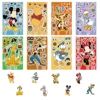 8/16/32Pcs Children DIY Puzzle Sticker Winnie Mickey Character Face Assemble Stickers Kids Toys Boys Girls Gifts Decals 3