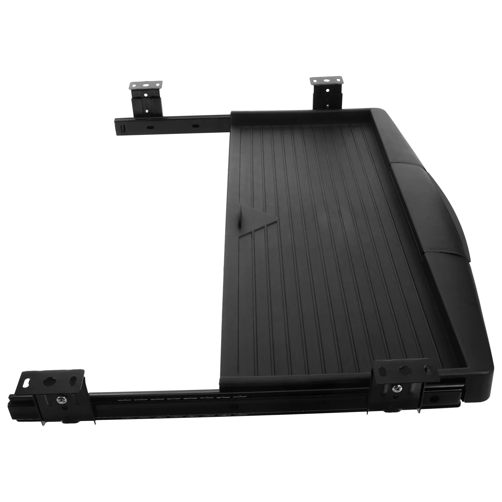Under Desk Keyboard Tray Ergonomic Slide Out Platform for Computer Mouse and Keyboard Black