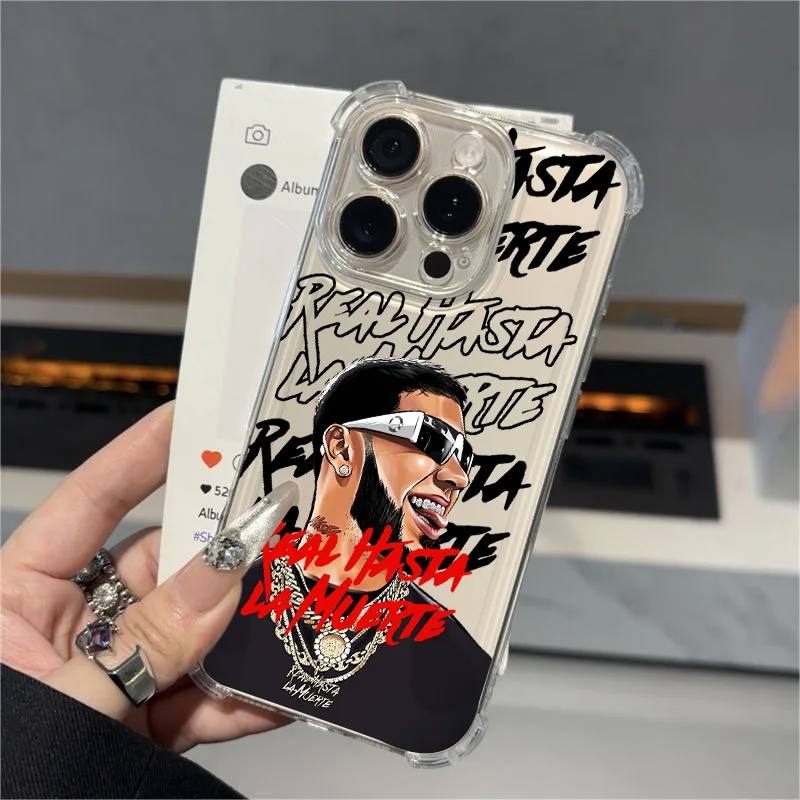 Stylish Rapper Anuel AA Themed Phone Case