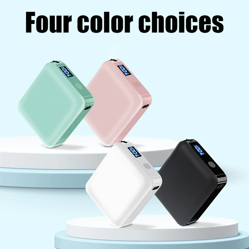 Xiaomi 50000mah Portable Power Bank HighCapacity Detachable USB to TYPE C Two-way Fast Charger Mini Powerbank for iPhone Samsung 5