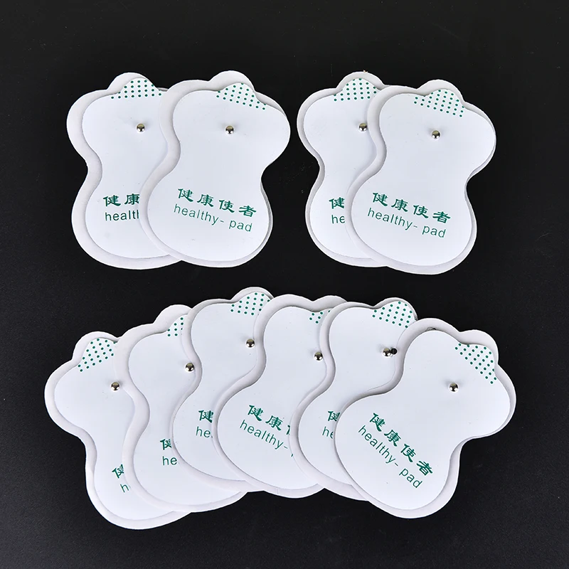 

10pcs Electrode Pads for TENS Unit Muscle Stimulator Digital Therapy Machine Massager Pad Massage Device Health Care