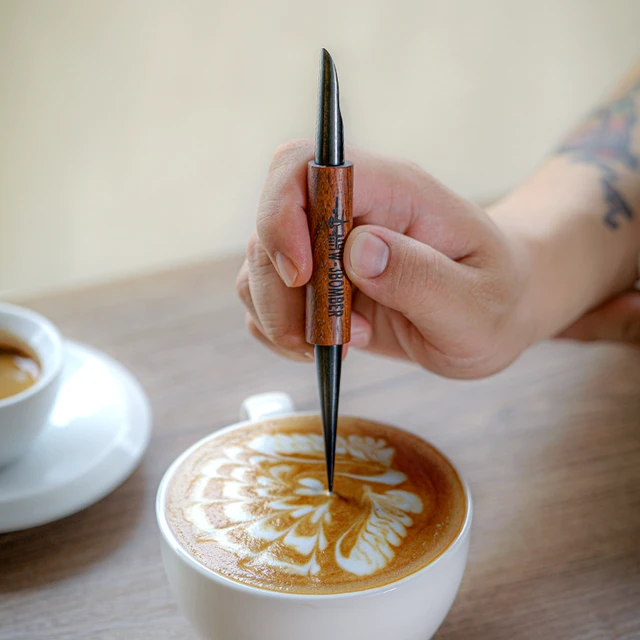 Coffee Latte Art Pens Vintage Espresso Cappuccino Pen Artistic Coffee Fancy  Stitch Cafe Bar Accessories Barista Tools - AliExpress