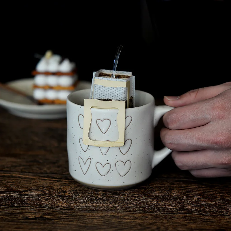 Love Mug, Ceramic Water Cup, Girls' High-value Creative Kawaii Couple Cup, Home Office Breakfast, Milk Coffee, Birthday Gift Cup