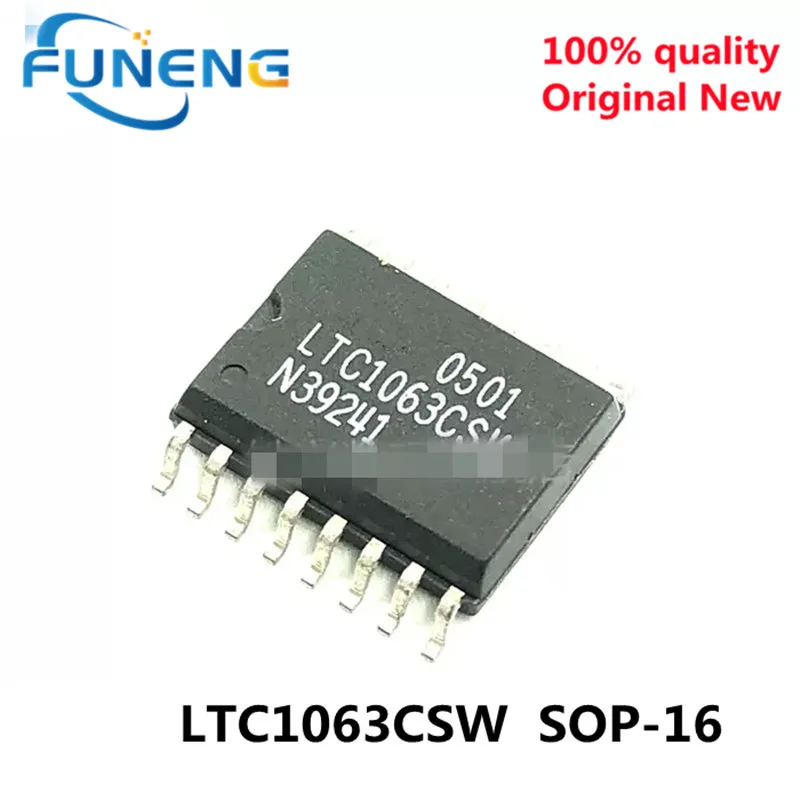 

5 шт. LTC1063 LTC1063CSW низкочастотный монолитный фильтр IC SOP16 большая сумма цены в наличии 100% новый и оригинальный