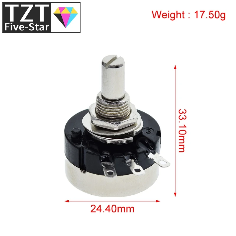 Potentiometer RV24YN20S B201 B501 B102 B202 B502 B103 B203 B503 B104 B204 B254 B504 B105 500 ohm 10K 20K 50K 100K 200K ohm