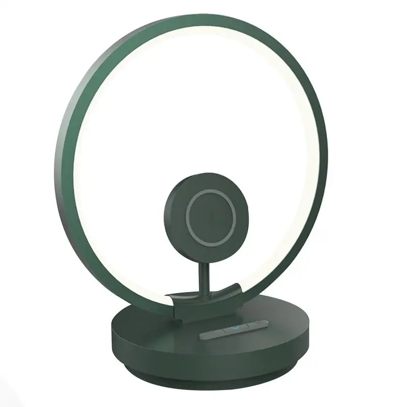 

Wireless Charging Bedside Lamp Touch Eye-Caring Reading Light For Kids Convenient Eye Protection LED Study Lamp