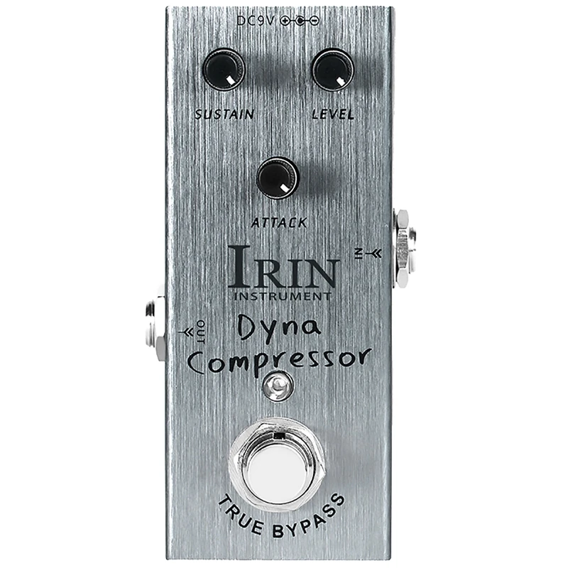 

Электрический гитарный струйный сжатие IRIN, профессиональный одноблочный небольшой эффектор для хора, матовый серый
