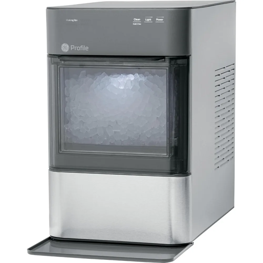 2.0, Chewable Crunchable Countertop Nugget Ice Maker, Scoop included, 38 lbs in 24 hours, Pellet Ice Machine wit