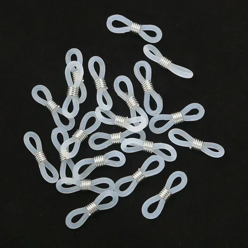 Conectores Para Cordão De Óculos PATIKIL - Pacote Com 20 Em Silicone Ajustável