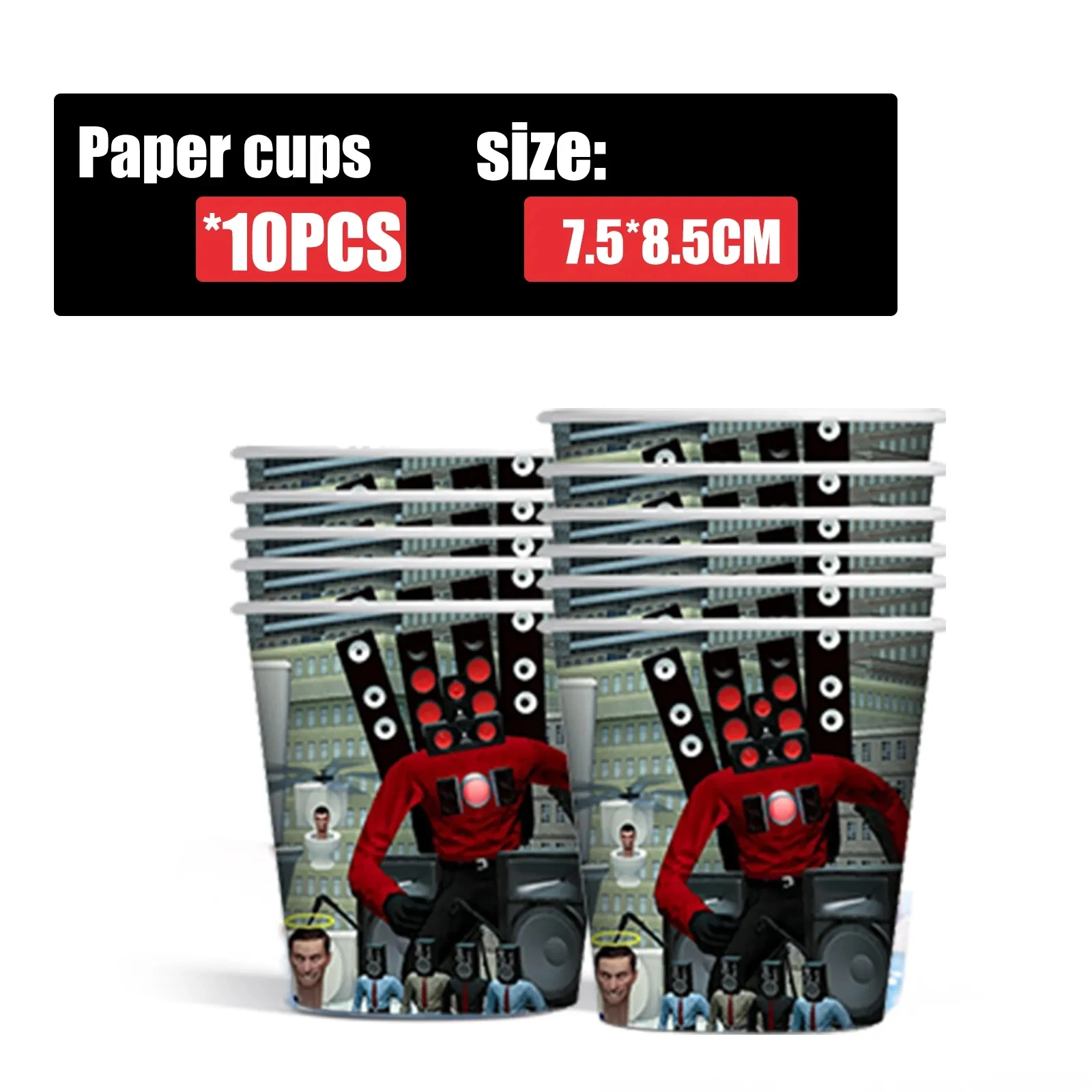 Рисунок 2 - Skibidi украшения для дня рождения туалета