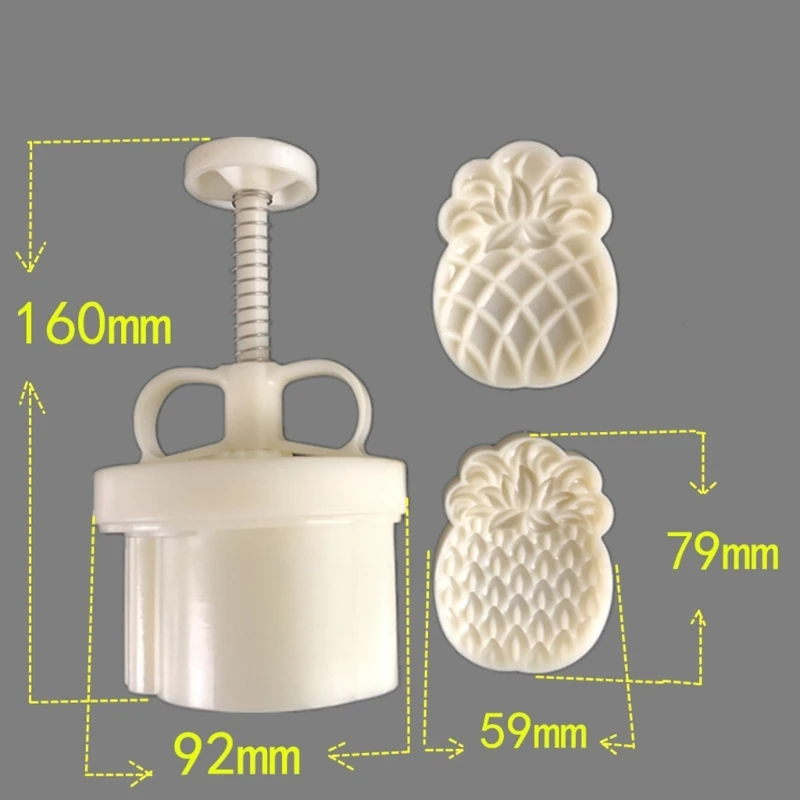 

Pineapple Mooncake Mold Material Pastry Equipment Dropship