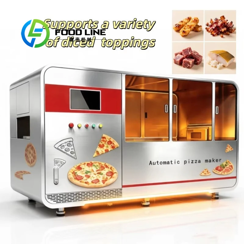 Macchina Automatica Personalizzabile per la Produzione di Pizza, Linea di Produzione Robotizzata Intelligente, Alta Velocità - immagine 5