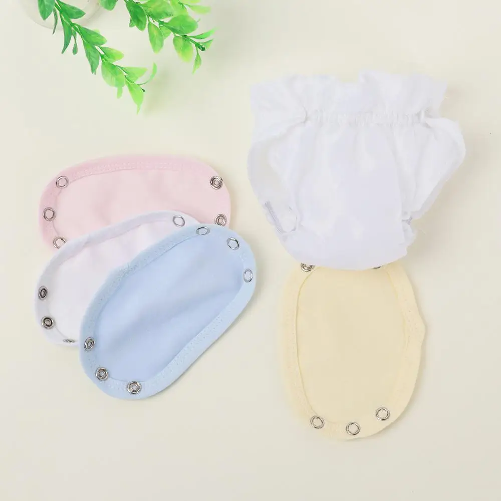 1/4Pcs Lovely Baby Boys Girls Kids Jumpsuit Diaper Lengthen Extender Extension Solid Soft Jumpsuit Bodysuit Extender