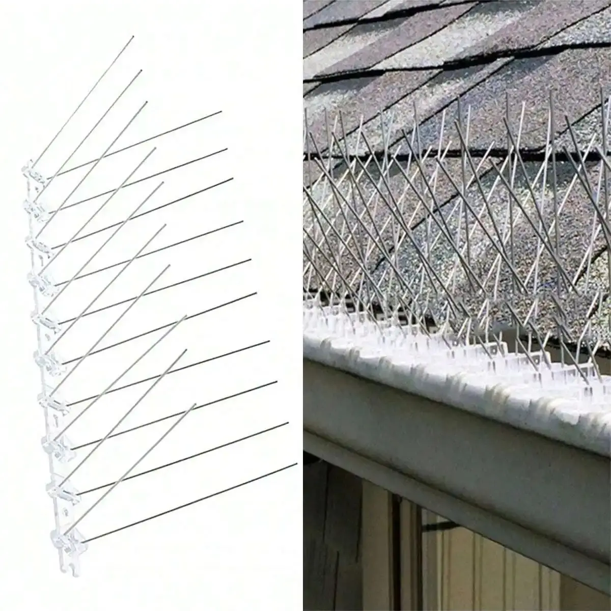 acrylic bottom orchard eaves for bird repellent and anti bird thorns, preventing pets from climbing onto balconies