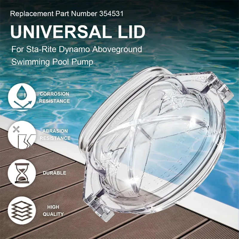 Coperchio Universale Nony 354531 Compatibile Con Pompa Per Piscina Fuori Terra Sta-Rite Dinamo Per Parti Della Pompa Della Piscina Sta-Rite Dinamo