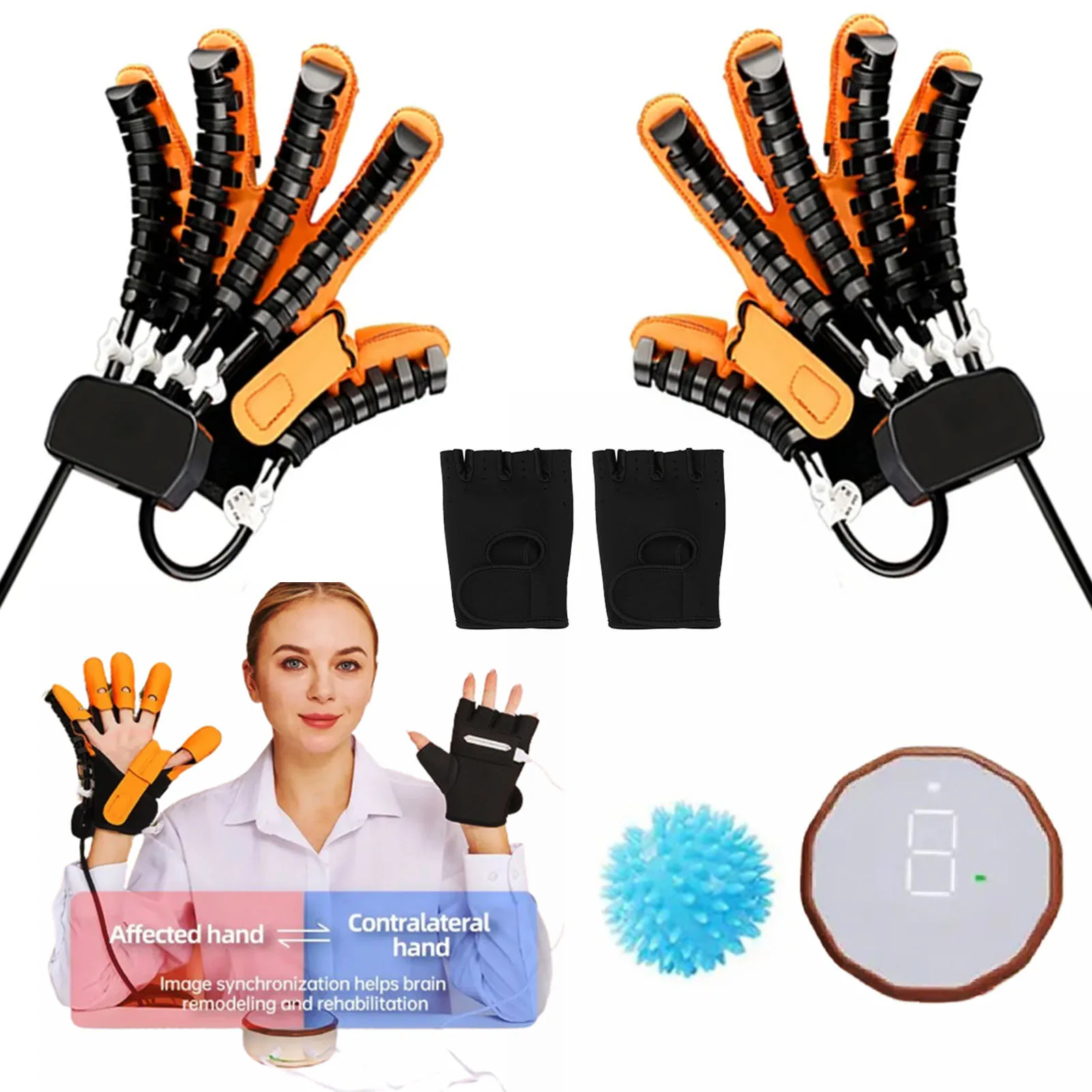 

Rehabilitation Robot Gloves Infarction Hand Training for Finger Trainer Hand Function Recover For Stroke Hemiplegia