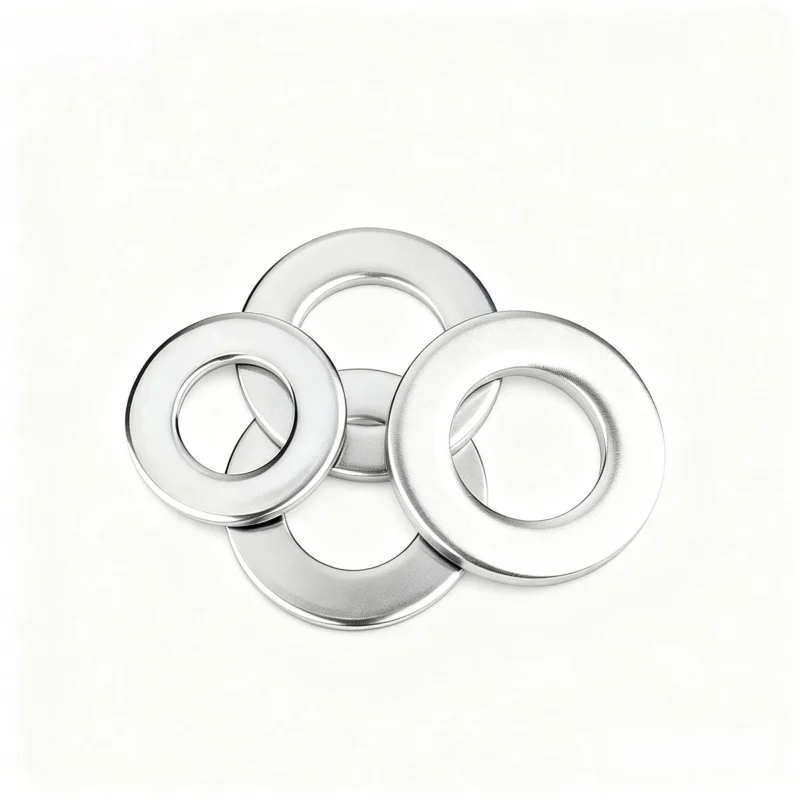 Stainless Steel Flat Washers Assortment Kit - 918 Pieces