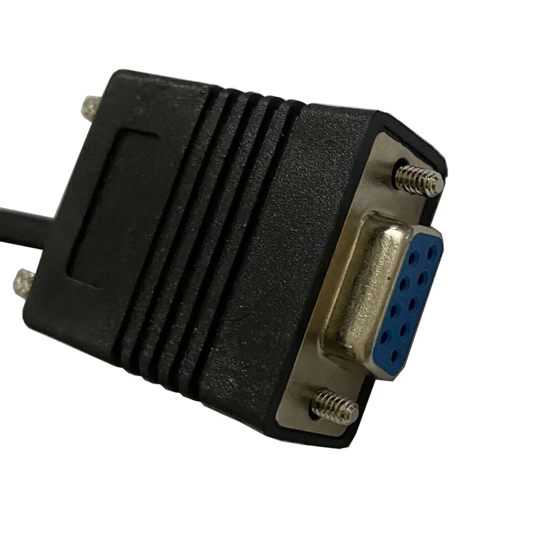 12V 2M RS232 Serial Straight Cable For Zebra LI3608 LI3678 DS3608 DS3678 Barcode Scanner Data Cable
