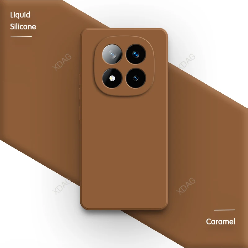 Shockproof Liquid Silicone Soft Original Phone Case - Basic Back Cover Accessories