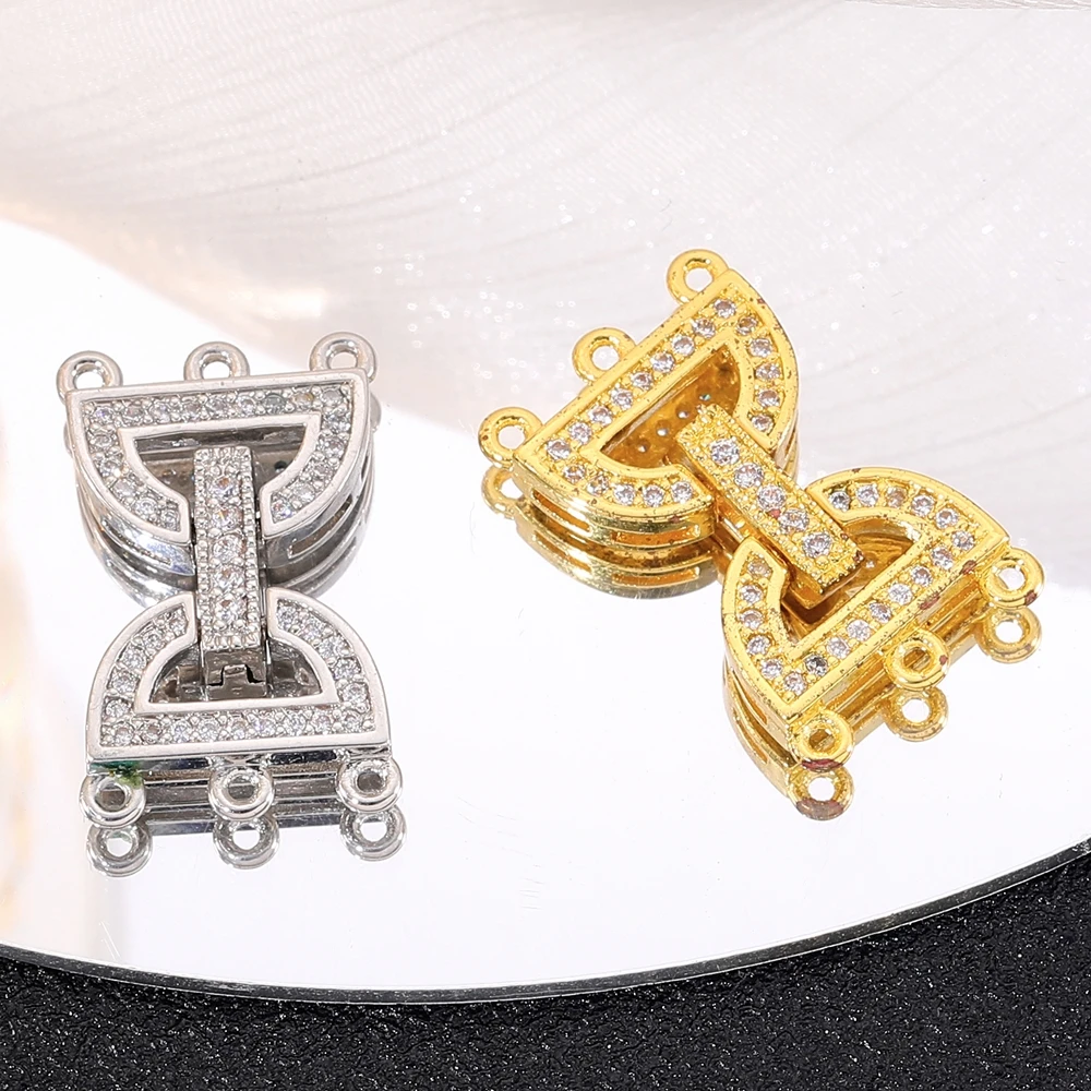 Juya DIY Frauen Luxus Handarbeiten Perlen Schmuck Machen Menge Handgemachte Stecker Verschluss Verschlüsse Beschläge Liefert – Detail 4
