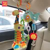 Baby Toys Rattles Giraffe Animal Caterpillar Stroller Hanging Handbells Plush Infant Educational Teether Newborn Toddler Gifts 1