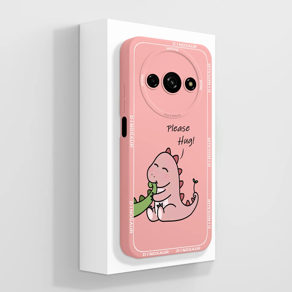 Panda Design Full Coverage Shockproof Liquid Silicone Bumper Case - Soft & Smooth Back Cover