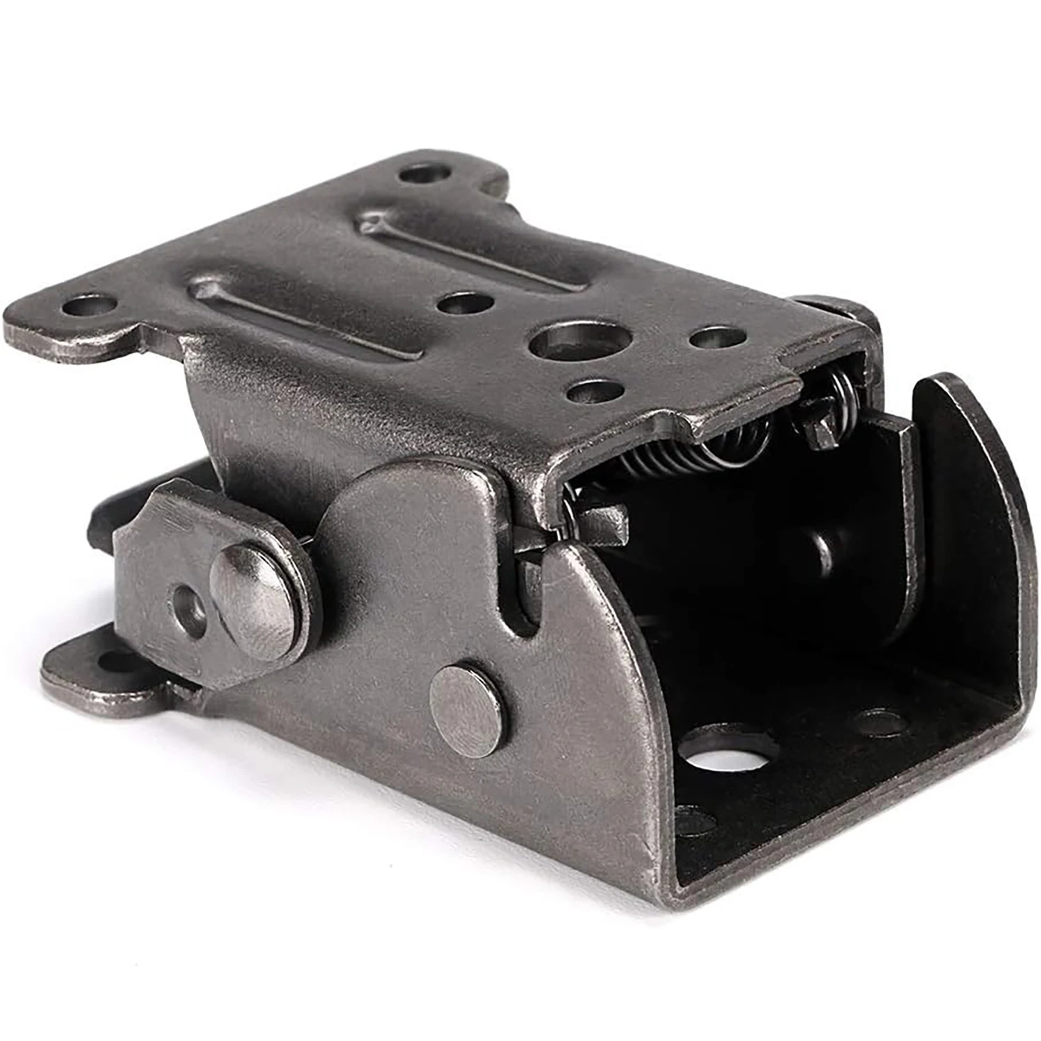 Angle Iron Bracket Corner Bracket Foldable Bracket Self-Lock Hinge Hardware with Screws Lock Extension Support for Table Leg Bed Leg Workbench Pack of 4