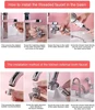 3 Mode Bidet Faucet External Shower Head Bathroom Kitchen Basin Tap Adapter Splitter Set Water Diversion Shower for Beauty Salon 6