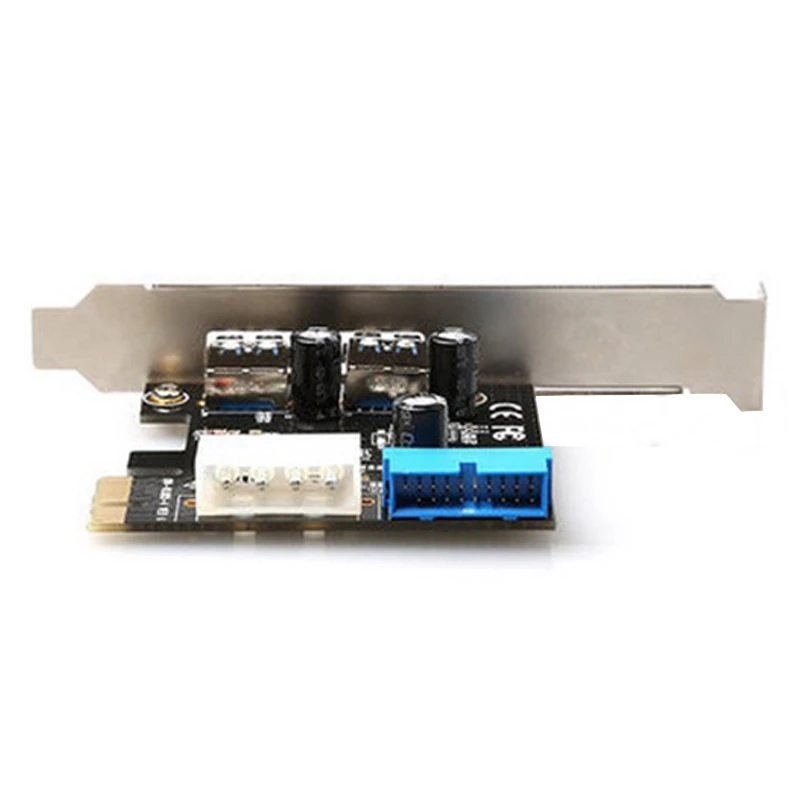 마더보드 확장 카드, 데스크탑 20 핀 전면 인터페이스, Pci-E to Usb3.0 확장 카드
