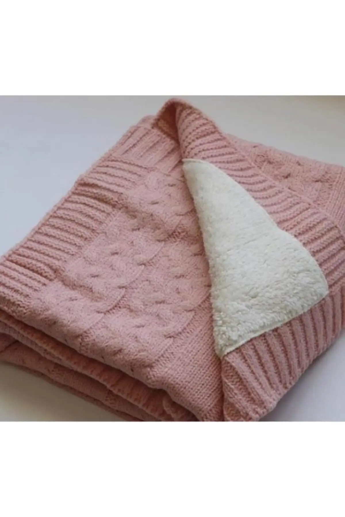 

Baby Knitwear Blanket 85x95 Geometric Cotton 5 Pink Hospital Exits Clothing
