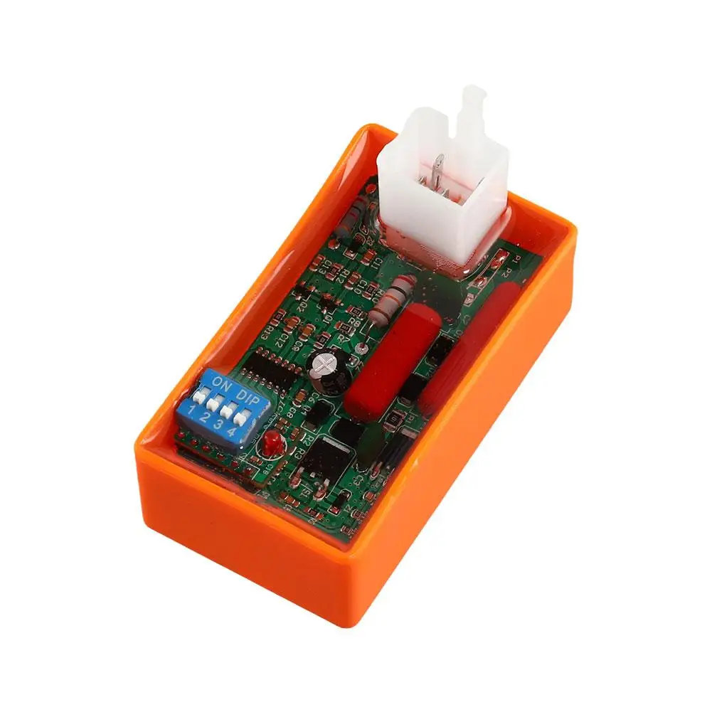 Limit4000-12000 de velocidad para motocicleta, dispositivo de 5 pines AC CDI con interruptor DIP para WAVE100 Racing YX140, competición YX160