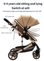 3 in 1 Baby Stroller with Car Seat and Foldable Baby Carriage