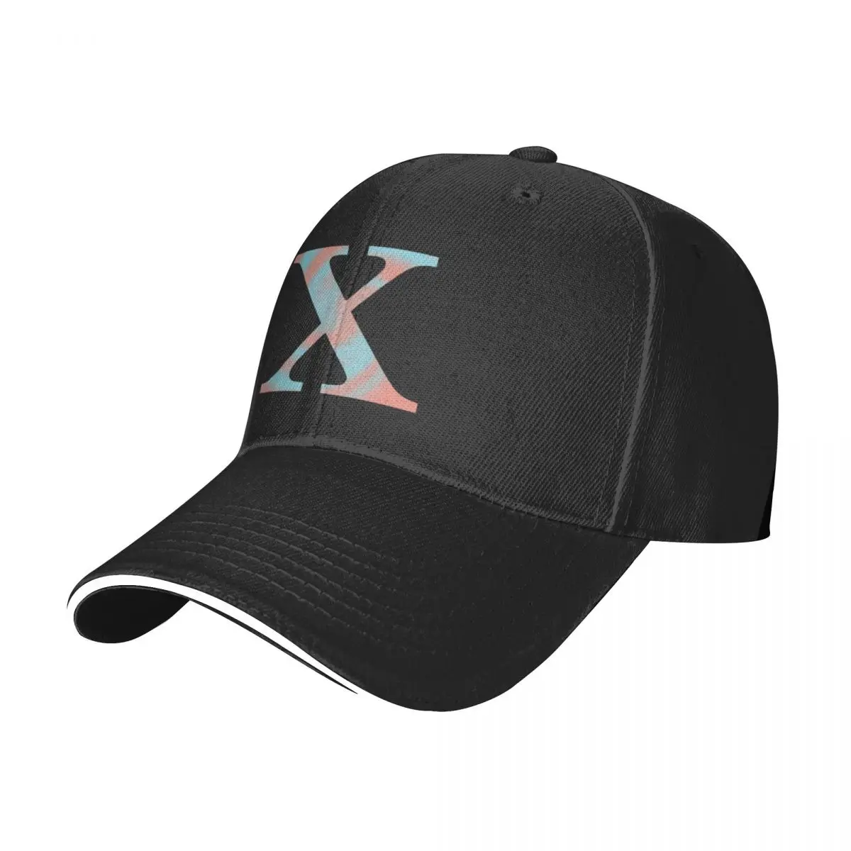 

Alphabet Letter X Mixed Colors Red Blue Personalized Baseball Caps Women Men Coquette Fashion Peaked Cap Hot Sale Dad Hats