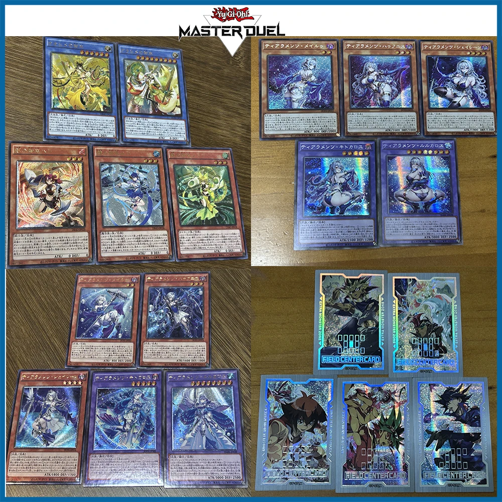 5 Pz/Set Anime Boys Battle Game Toys Set Di Carte Carte Carte Da Collezione Regali Di Compleanno Di Natale Yu-Gi-Oh Fai Da Te Acg Deck Build Pack Sexy