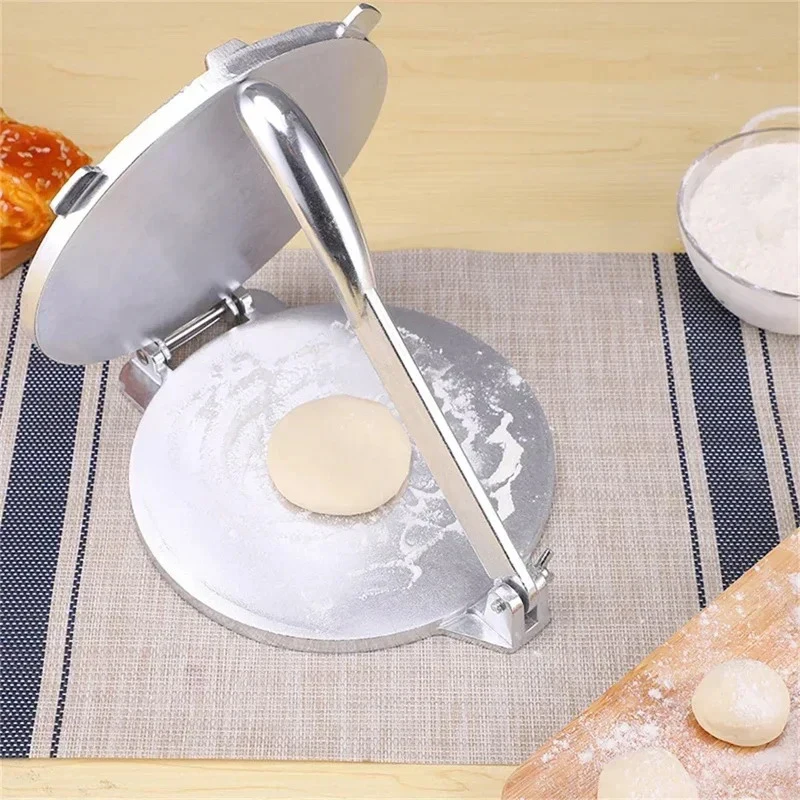 Diy Tortilla Press Maker Aluminium Alloy Manual Corn Tortillas Dough Pressing Tool 16/20cm Kitchen Bakeware Cooking Accessories tortilla press