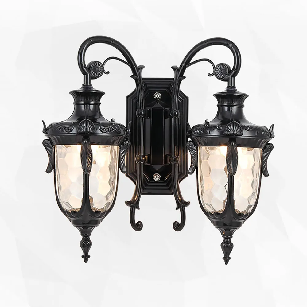 European Vintage Outdoor Wall Sconce lamp