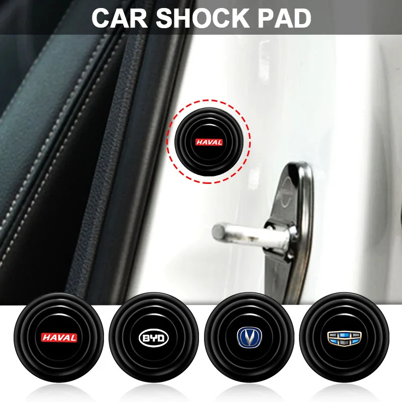 4pcs Door Shock Absorber Gasket Sound Insulation Sticker for Suzuki Grand Vitara SX4 Jimny Liana 20 Accessories |