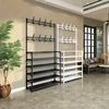 [Hot Sale 80% Off ]23.62inch Wide 4/5 Layers Multifunctional Shoe Rack 8 Double Hooks Multi-purpose Hanger Shoe Rack Self-assem 1