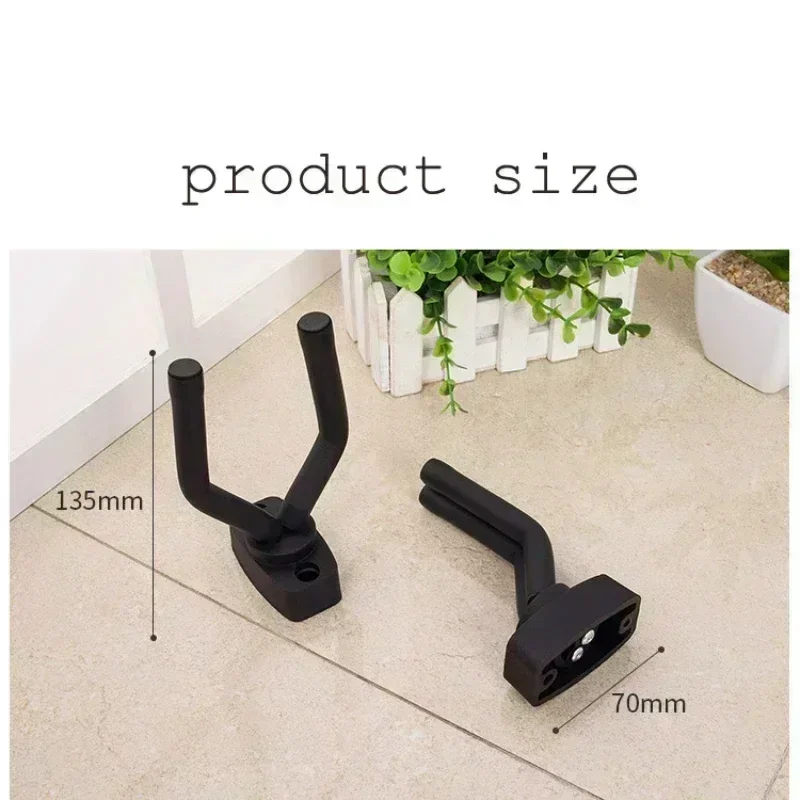 1Pc Guitar Holder Wall Mount Hook for Electric Acoustic Guitars Strings Pick Picks Guitar Stand Parts