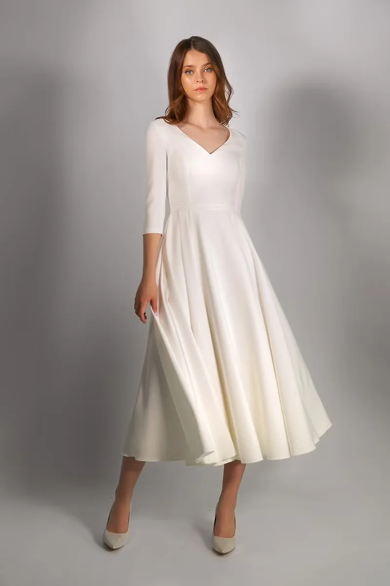 Elegant Satin Adult Size Exquisite Temperament Princess Ball Party Wedding Birthday Formal Wear Events Event Celebrations