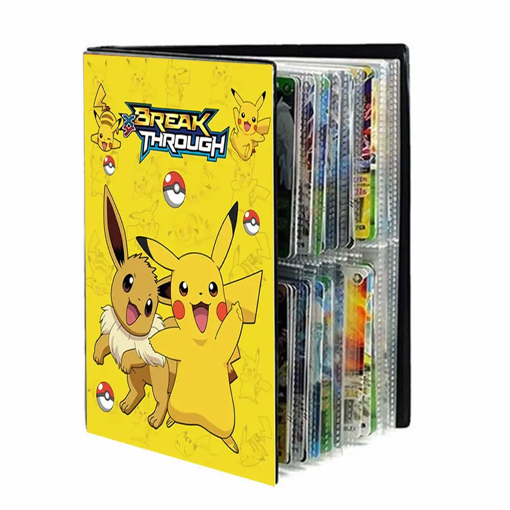 Album De Collection De Cartes Pokemon Porte-livre À 9 Pochettes