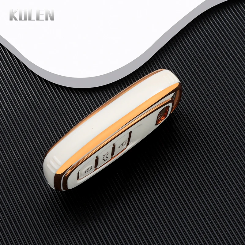 Premium TPU Car Key Case Cover - Sleek Protective Holder Accessory