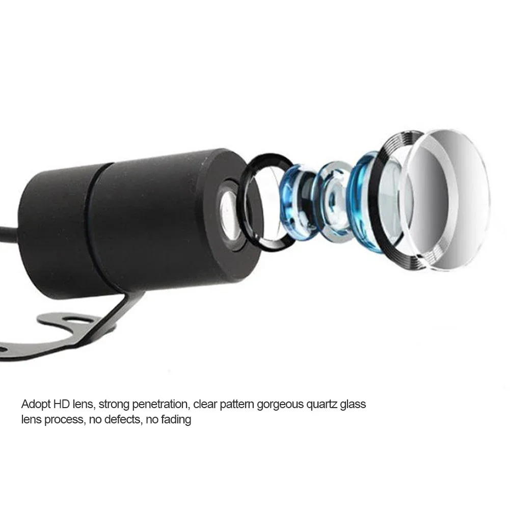 Motorcycle LED Lights Motorcycle Accessories 2PCS Motorcycle LED Lamps Welcome Door Courtesy Light
