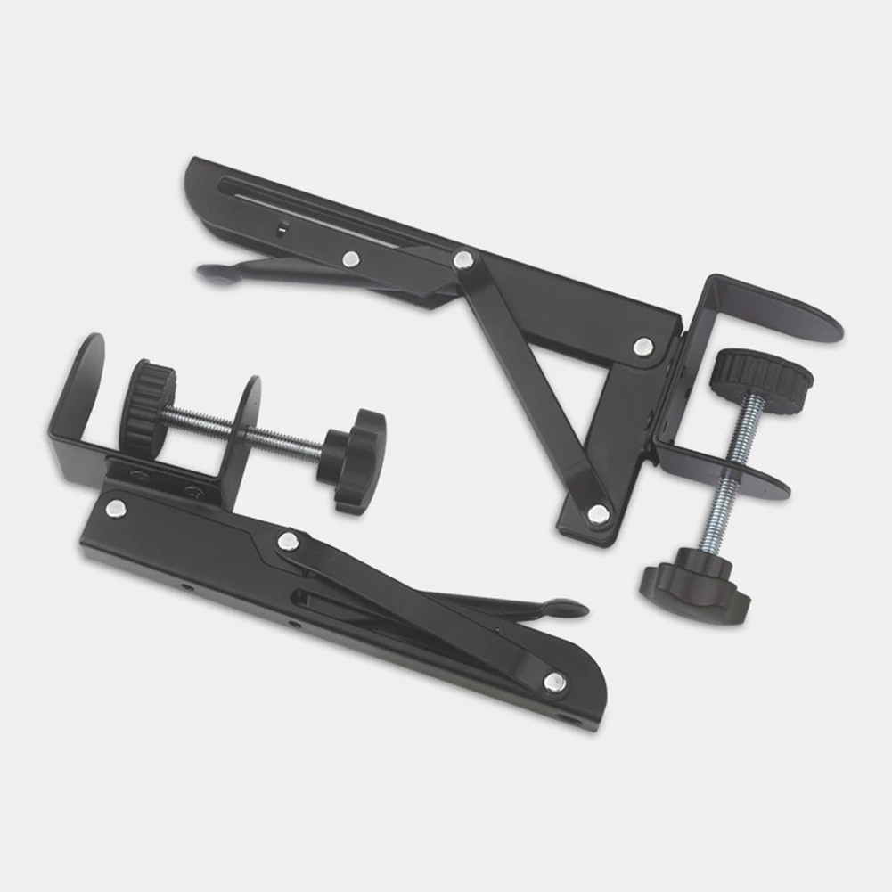Description Picture 5 of item1pc Adjustable Furniture Clip Punch-Free Folding Bracket Telescopic Storage Rack Leveler Leveling Furniture Feet