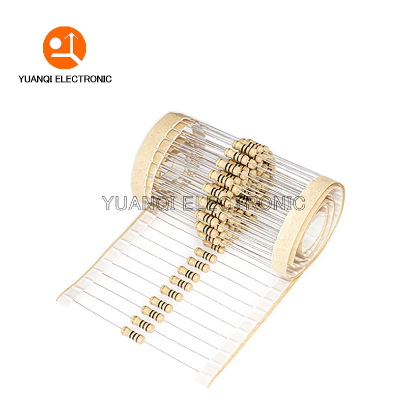 Carbon Film Resistor 100pcs 1/2W Carbon Film Resistor 5% 0R-10M 10R 100R 240R 470R 1K 4.7K 6.8K 7.5K 10K 15K 47K 100K 1M 10 12 100 430 470 ohm 0.5W