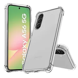 Shockproof Silicone Clear Phone Cover for A36