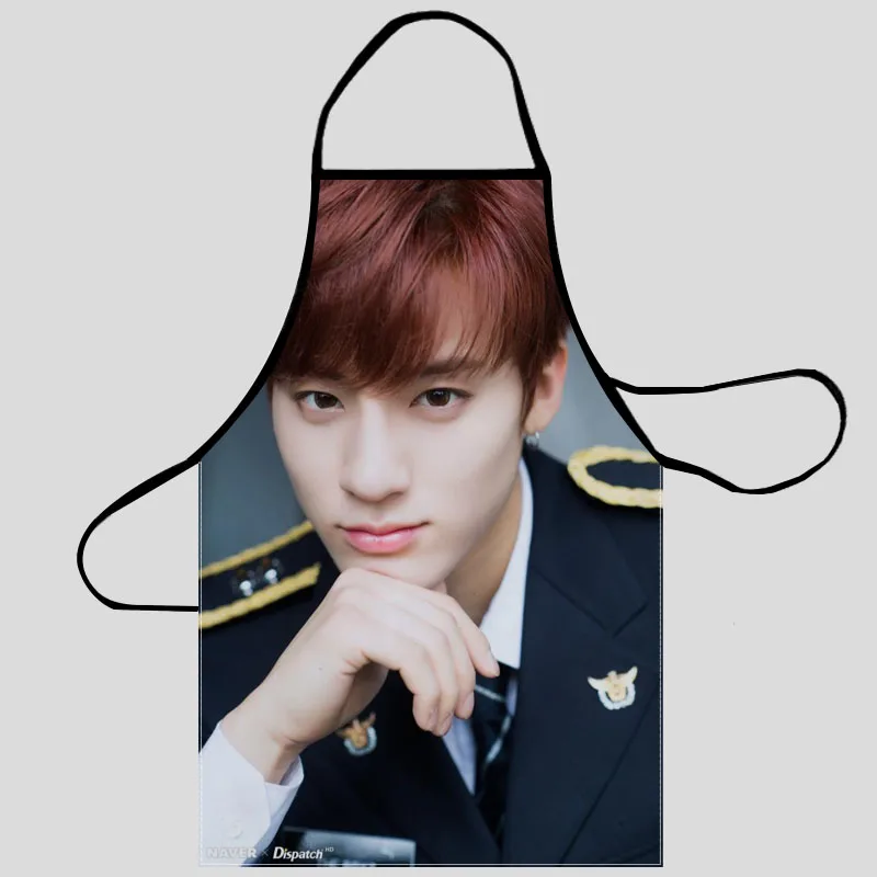 

Фартук New Son Young Jae the boyz, Кухонные фартуки для женщин, ткань Оксфорд, чистящие передники, домашнее приготовление еды