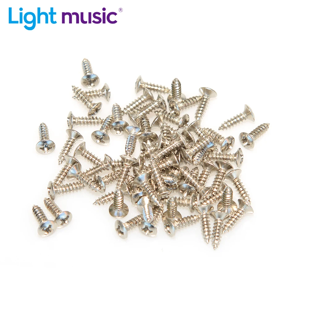 Boston TS-01-B Slagplaat Schroeven 3x12mm Zwart (12 Stuks