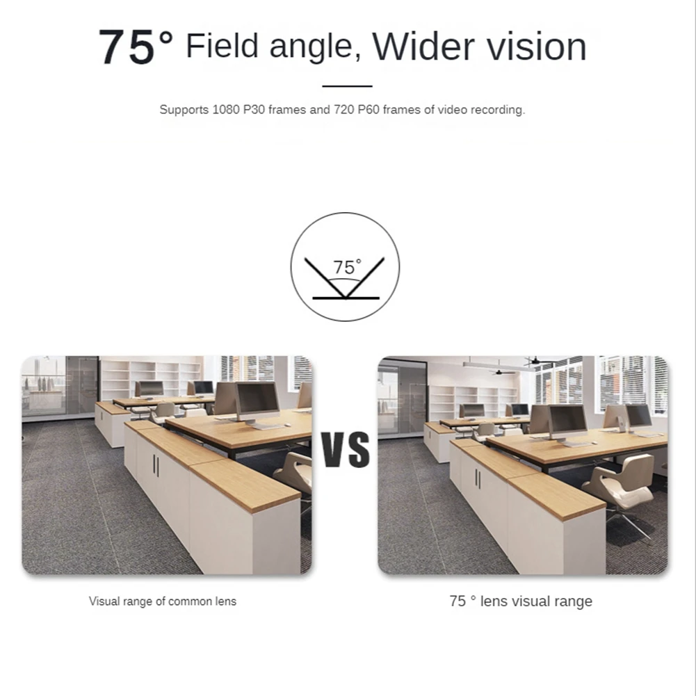 AEE9-5MP OV5647 카메라 모듈 비야간 투시 버전 라즈베리 파이용 새 블랙 버전 75도 3.6mm 조정 가능한 초점 1080P HD 웹캠