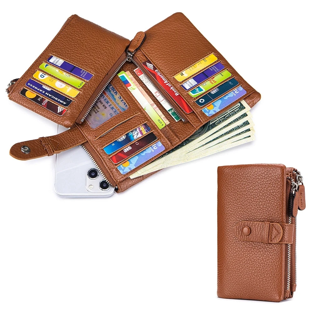 brown wallet